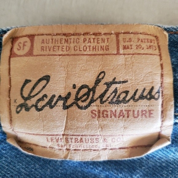 Levi's Y2K Relaxed Fit High Waist Mom Jean Blue Denim Jeans Medium - Picture 9 of 13